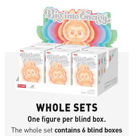 Biginto Energy Blind Box Figure Set
